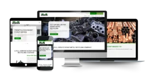 GLE Scrap Metal - creating websites for small businesses